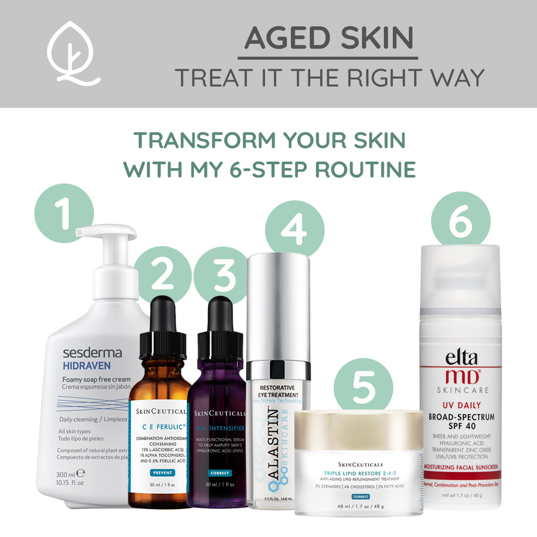 Anti-aging skincare regimen